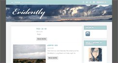 Desktop Screenshot of evidently.org